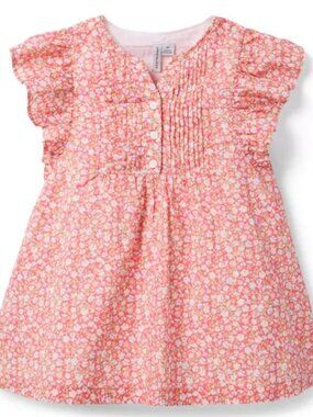 Janie and Jack - Ditsy Floral Pintuck Dress